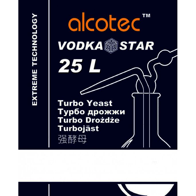 Турбо дріжджі Alcotec Vodka Star, 150 грн., Зображення 1 Турбо дріжджі Alcotec Vodka Star, Зображення 1