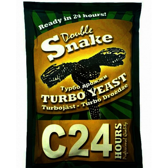 Сухі турбо дріжджі DoubleSnake C24, 200 грн., Зображення 1 Сухі турбо дріжджі DoubleSnake C24, Зображення 1
