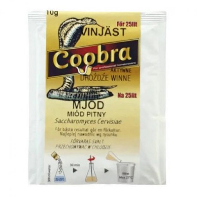 Дріжджі для меду Coobra Mjоd, 120 грн., Зображення 1 Дріжджі для меду Coobra Mjоd, Зображення 1