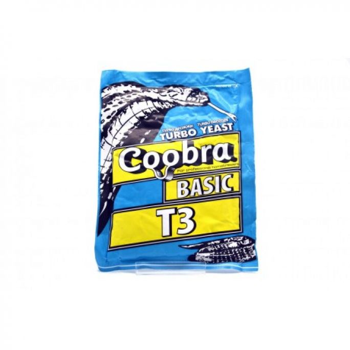 Сухі турбо дріжджі COOBRA BASIC T3, Зображення 1