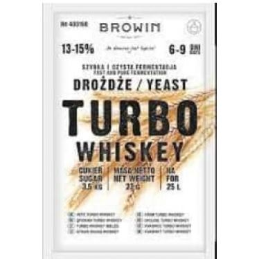  Дріжджі для зернової браги Browin Turbo WHISKEY