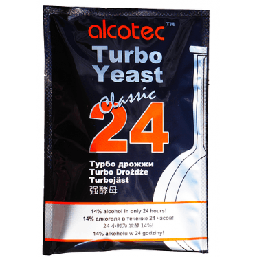 Сухі турбо дріжджі Alcotec Turbo Yeast Classic 24