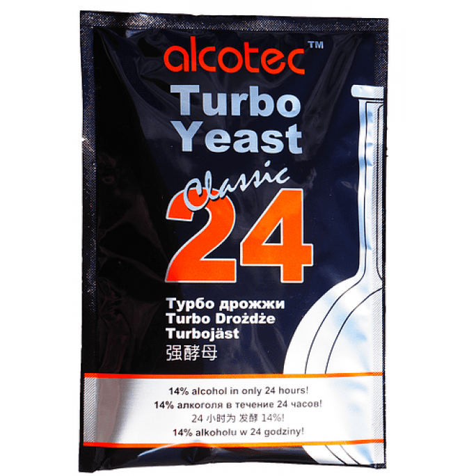 Сухі турбо дріжджі Alcotec Turbo Yeast Classic 24, Зображення 1