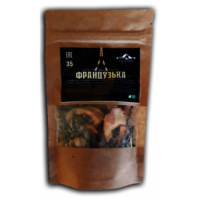 Набір спецій для настоянки "Французька" (2л, Cкарби Карпат), 80 грн., Зображення 1 Набір спецій для настоянки "Французька" (2л, Cкарби Карпат), Зображення 1