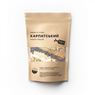 Склад набору для джину в стиле Карпатський (12л)