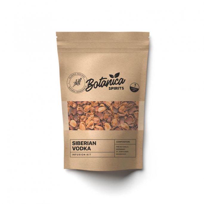 Склад набору для настоянки Кедрова (1л, Botanica), Зображення 1
