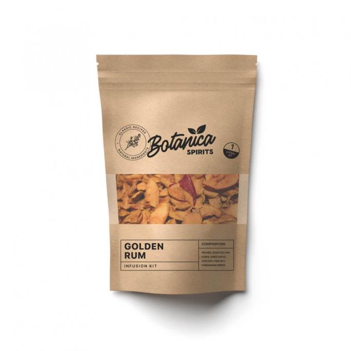 Склад набору для настоянки Ром Золотистий (1л, Botanica), 105 грн., Зображення 1 Склад набору для настоянки Ром Золотистий (1л, Botanica), Зображення 1